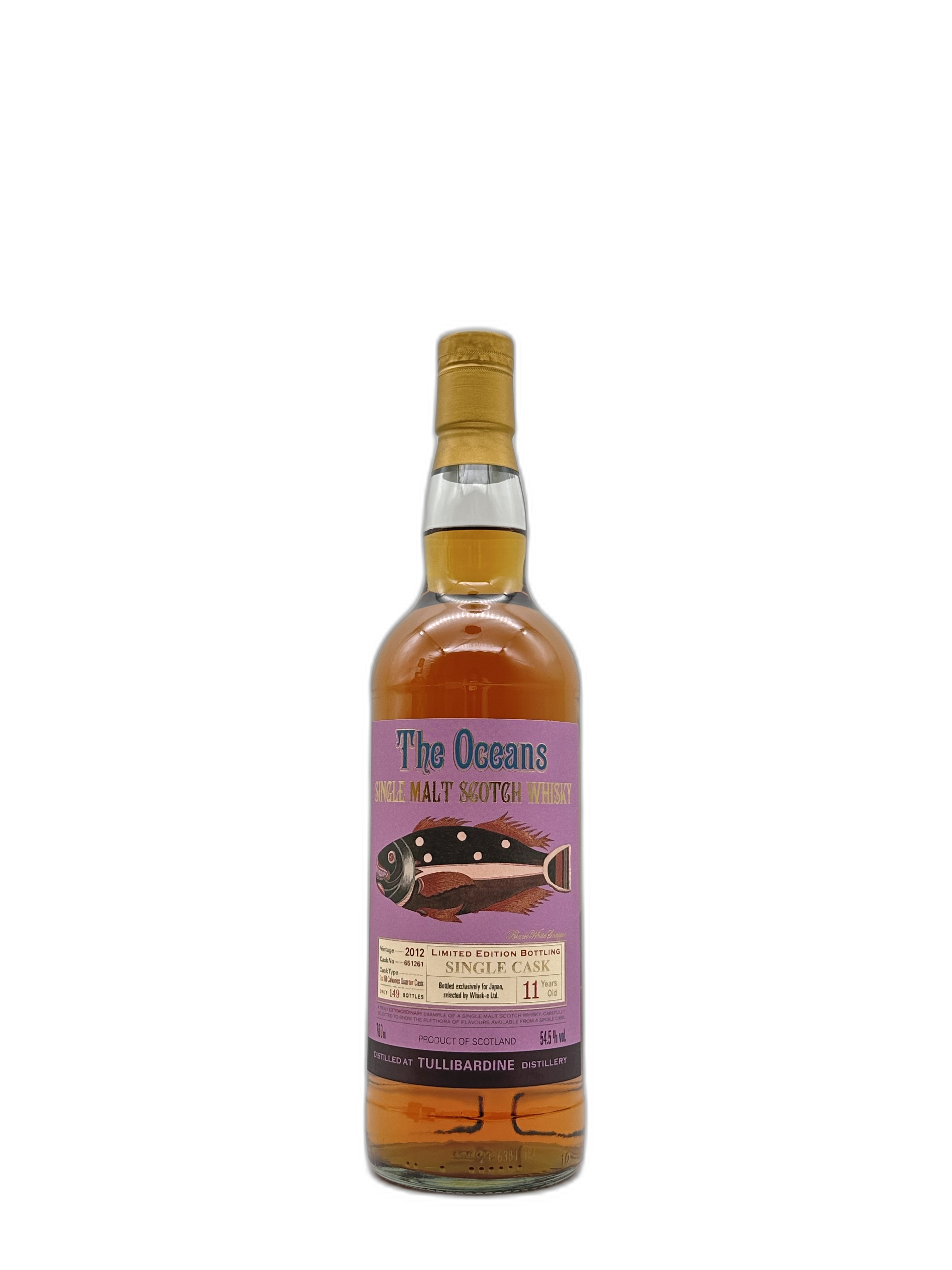 オーシャンズ タリバーディン2012 カルバドス クオーターカスク 700ml/タリバーディン蒸留所