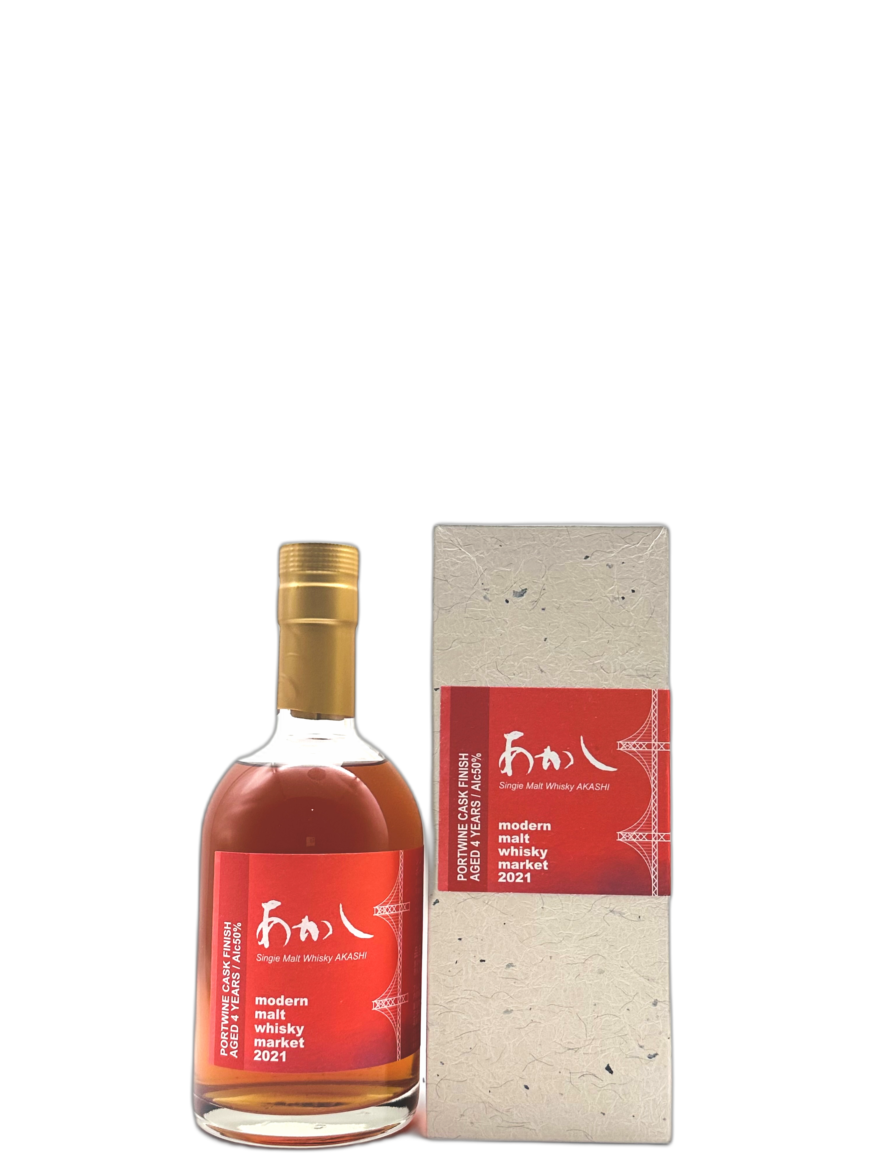 シングルモルト あかしポートワインカスクフィニッシュ4年 500ml 江井ヶ嶋酒造