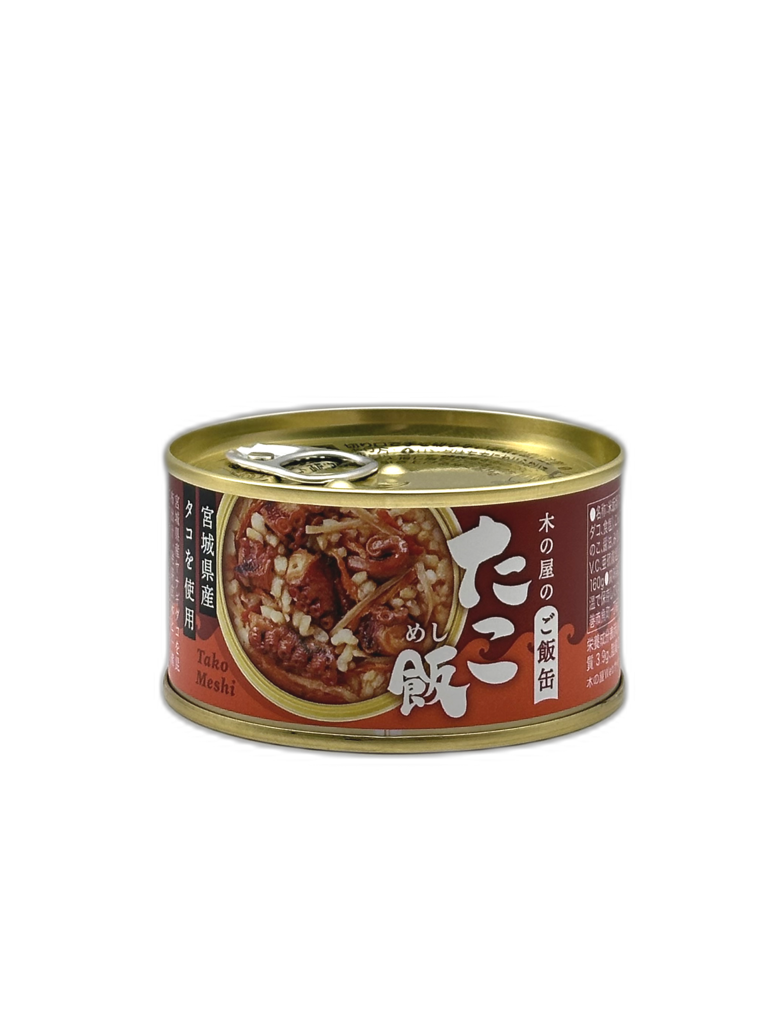 木の屋のご飯缶 たこ飯 160g 木の屋石巻水産